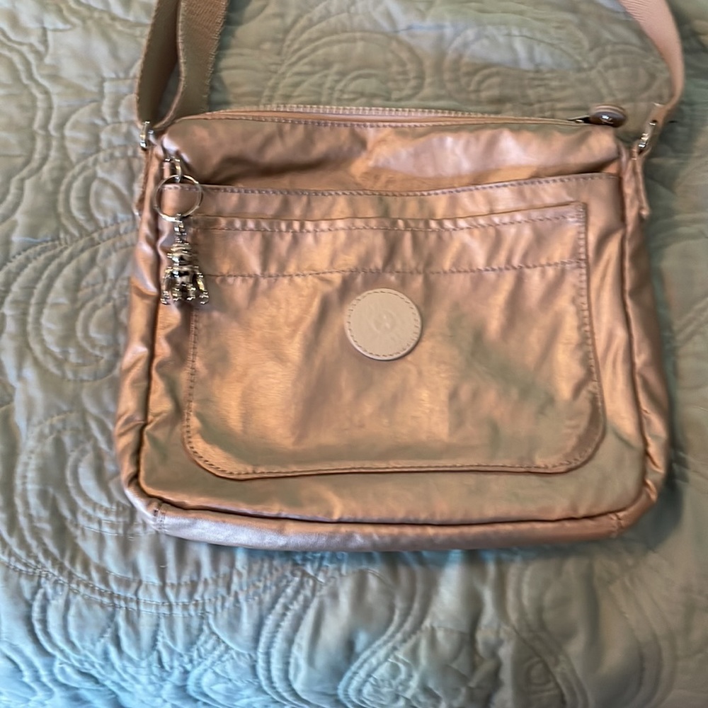 Kipling metallic crossbody bag